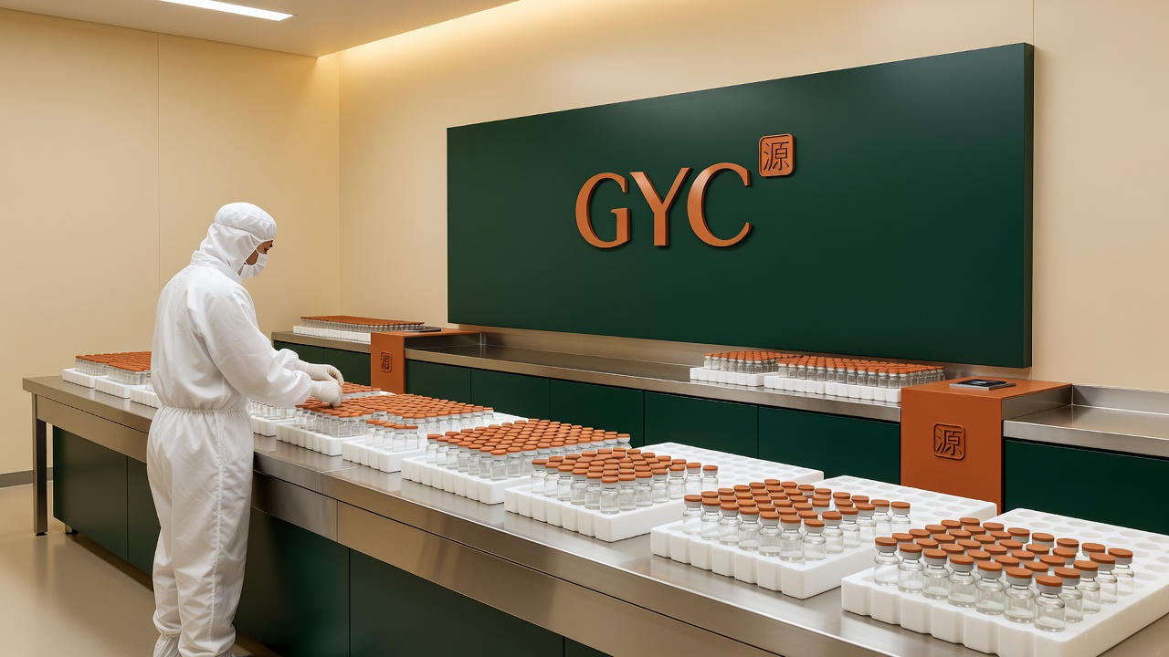 GYC vial packaging line
