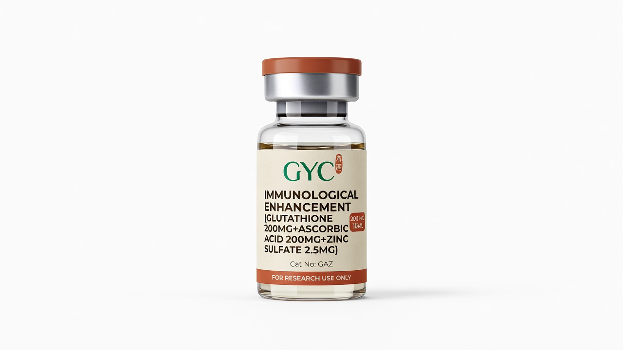 Immunological Enhancement (Glutathione 200mg+Ascorbic Acid 200mg+Zinc Sulfate 2.5mg) 10ml vial — GYC