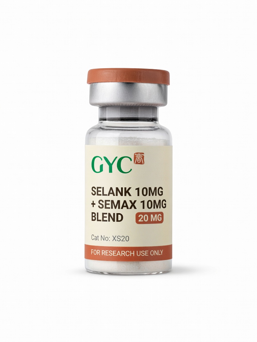 Selank 10mg + Semax 10mg Blend 20mg*10vials — GYC